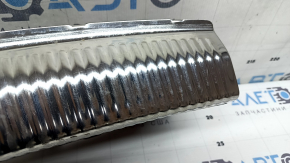 Ornamente portbagaj Audi A5 F5 17-25 5D, negre, cu crom, zgârieturi