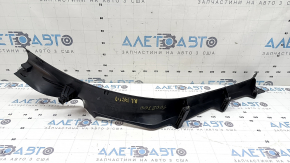 Ornament prag interior spate stânga Audi A5 F5 18-25 5D negru, zgârieturi
