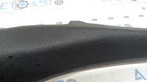 Ornament prag interior spate stânga Audi A5 F5 18-25 5D negru, zgârieturi
