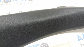 Ornament prag interior spate stânga Audi A5 F5 18-25 5D negru, zgârieturi