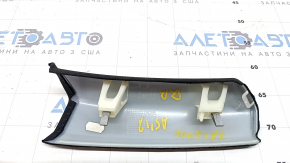 Ornament lunetă, mijloc dreapta, Audi A5 F5 18-25 5D, negru, zgârieturi