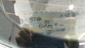 Дверь багажника голая со стеклом Audi A5 F5 18-25 5D черный LY9B