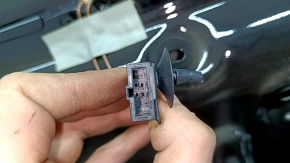 Дверь багажника голая со стеклом Audi A5 F5 18-25 5D черный LY9B