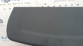Полка багажника Audi A5 F5 18-25 5D задняя, черная, выгорела, царапины