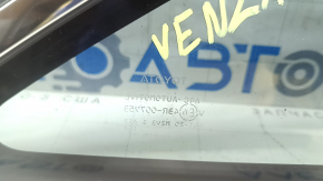 Форточка глухое стекло задняя правая Toyota Venza 21-24 хром, тонировка, сломаны направляйки