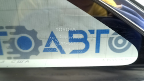 Форточка глухое стекло задняя левая Toyota Venza 21-24 хром, тонировка, сломаны направляйки