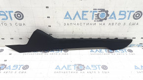 Ornament consolă centrală stânga sus pentru Audi A5 F5 18-25, negru, zgârieturi