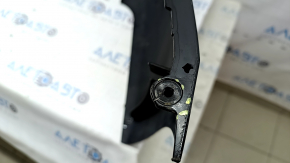 Bara spate nefinisată Audi A5 F5 18-19 pentru senzori de parcare, neagră, fără mufă, suport crăpat, zgârieturi