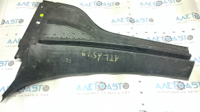 Grilă ștergător parbriz dreapta din plastic VW Atlas 18-20, fragment rupt