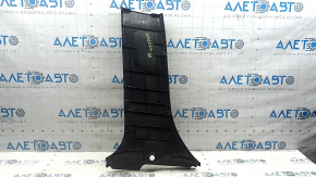 Ornament stâlp central dreapta jos Toyota Venza 21-24 negru, zgârieturi