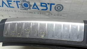 Ornamente deschidere portbagaj Toyota Venza 21-24, negre, cromate, Limited, XLE, lovituri, zgârieturi