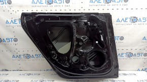 Ușă spate stângă goală Audi A5 F5 18-25 5D neagră LY9B, cu limitator și carcasă, capăt de cuplare