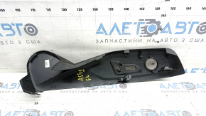 Panou de control scaun șofer, lateral stânga, Audi A5 F5 18-25 5D, negru, electric, cu suport lombar