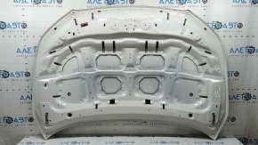 Капот голый Subaru Forester 25-26 алюминий, белый K1X, вмятины