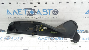 Ornament control scaun pasager stânga pentru Audi A5 F5 18-25 5D, negru, acționat electric, curățabil chimic, zgârieturi