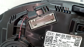 Tablou de bord Audi A5 F5 18-20, afișaj mare, proiecție mph, 111.000 km/h, zgârieturi