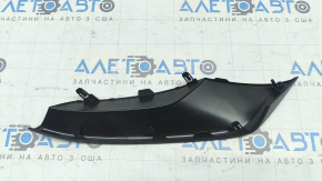 Накладка переднего бампера левая Mazda 3 19-22 4d черный глянец, Japan built