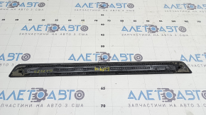 Ornament prag exterior față stânga Audi A5 F5 17-25 5D negru cu crom, zgârieturi, ghidaj rupt