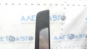 Ornamente prag exterior față dreapta Audi A5 F5 17-25 5D negre cu crom, zgârieturi