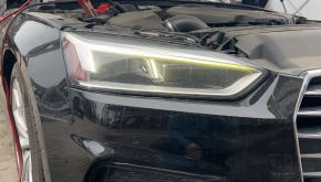 Фара передняя правая в сборе Audi A5 F5 18-19 LED, желтит LED, царапины, под полировку