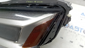 Фара передняя левая в сборе Audi A5 F5 18-19 LED, желтит LED, царапины, под полировку