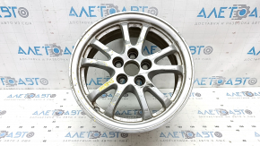 Диск колесный R15x6.5J ET40 Toyota Prius 50 16-22 оттенок серебро, бордюрка