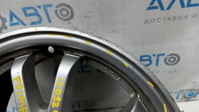 Диск колесный R15x6.5J ET40 Toyota Prius 50 16-22 оттенок серебро, бордюрка