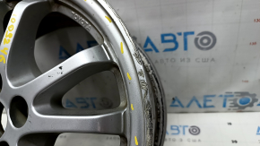 Диск колесный R15x6.5J ET40 Toyota Prius 50 16-22 оттенок серебро, бордюрка