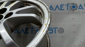 Диск колесный R15x6.5J ET40 Toyota Prius 50 16-22 оттенок серебро, бордюрка