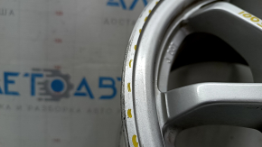 Диск колесный R15x6.5J ET40 Toyota Prius 50 16-22 оттенок серебро, легкая бордюрка