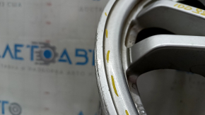 Диск колесный R15x6.5J ET40 Toyota Prius 50 16-22 оттенок серебро, легкая бордюрка