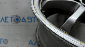 Диск колесный R15x6.5J ET40 Toyota Prius 50 16-22 оттенок серебро, легкая бордюрка