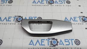 Накладка передней панели левая Audi A5 F5 18-20 aluminum trimaran, коррозия