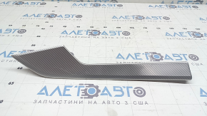 Молдинг обшивки двери задней левой Audi A5 F5 18-25 5D aluminum trimaran, царапины