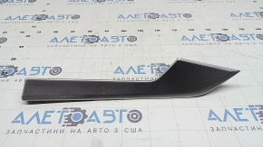 Молдинг обшивки двери задней правой Audi A5 F5 18-25 5D aluminum trimaran, царапины