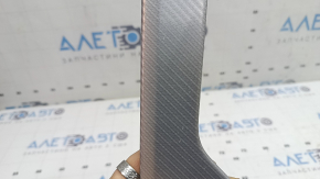 Молдинг обшивки двери передней правой Audi A5 F5 18-19 5D aluminum trimaran, царапины, коррозия