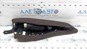 Pernă laterală banchetă spate, al doilea rând, stânga, Mercedes W167 GLE 20-23, piele maro perforată