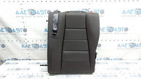Spătarul scaunelor din spate, al doilea rând, stânga, Mercedes W167 GLE 20-26, piele maro, perforată, cu centură de siguranță, pentru 2 rânduri, curățabil chimic