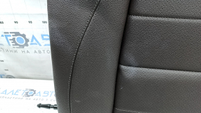Spătarul scaunelor din spate, al doilea rând, stânga, Mercedes W167 GLE 20-26, piele maro, perforată, cu centură de siguranță, pentru 2 rânduri, curățabil chimic