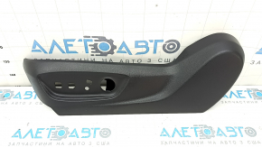 Ornamente scaun șofer stânga pentru Toyota Prius 50 Prime 17-22, negre, acționate electric, zgârieturi