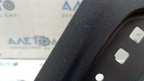 Ornamente scaun șofer stânga pentru Toyota Prius 50 Prime 17-22, negre, acționate electric, zgârieturi