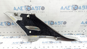 Ornament stâlp spate stânga în fața geamului Mercedes W167 GLE 20-26, gri, curățabil chimic, zgâriat