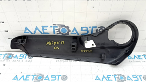 Ornamente scaun pasager dreapta pentru Toyota Prius 50 Prime 17-22, negre, pentru transmisie manuală, zgârieturi
