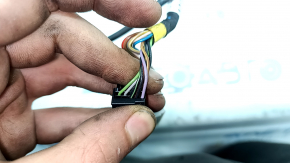 Зеркало боковое правое в сборе Mercedes W167 GLE 20-25 8+8+4 поворотник, подогрев, подсветка, BSM, камера, синее, потерто