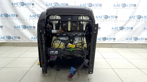 Scaun pasager Mercedes W167 GLE 350 450 20-26 cu airbag, electric, încălzit, perforat, piele maro