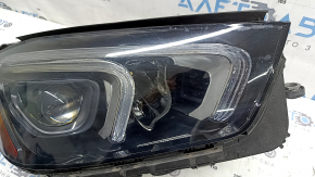 Фара передняя правая в сборе Mercedes W167 GLE 20-23 LED с уплотнителем, царапины, под полировку, желтит LED