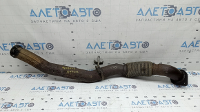 Țeavă de eșapament Jeep Grand Cherokee WL 22-26 PHEV, plasă ruptă, ondulație îndoită
