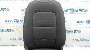 Сиденье пассажирское Ford Escape MK4 23-26 без airbag, механическое, ткань черная, белая строчка, под чистку, нет бегунка на обшивке