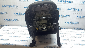 Сиденье пассажирское Ford Escape MK4 23-26 без airbag, механическое, ткань черная, белая строчка, под чистку, нет бегунка на обшивке