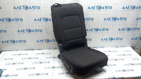 Задний ряд сидений 2 ряд правое Ford Escape MK4 23-26 без airbag, ткань черная, белая строчка, под чистку, порвано, потерто, царапины, вмятина